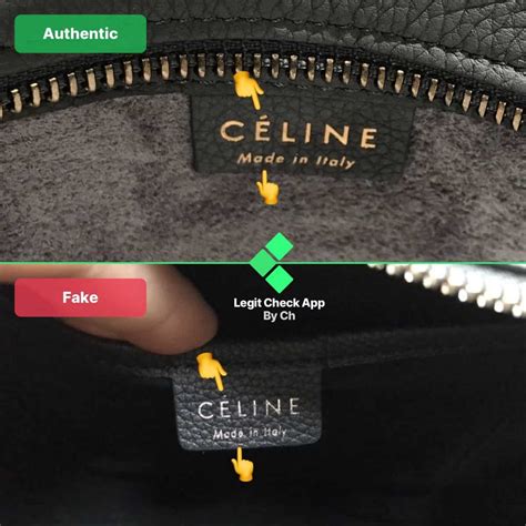 real celine vs fake|Céline Luggage Bag: Legit Check Guide (2024).